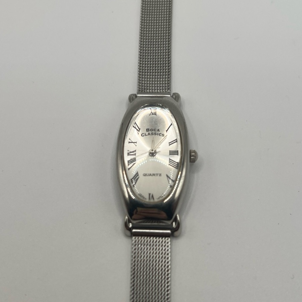 Boca Classics Women’s Quartz Japan Movement Watch Silver Tone Not Working